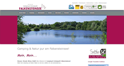 Desktop Screenshot of falkensteinsee.de
